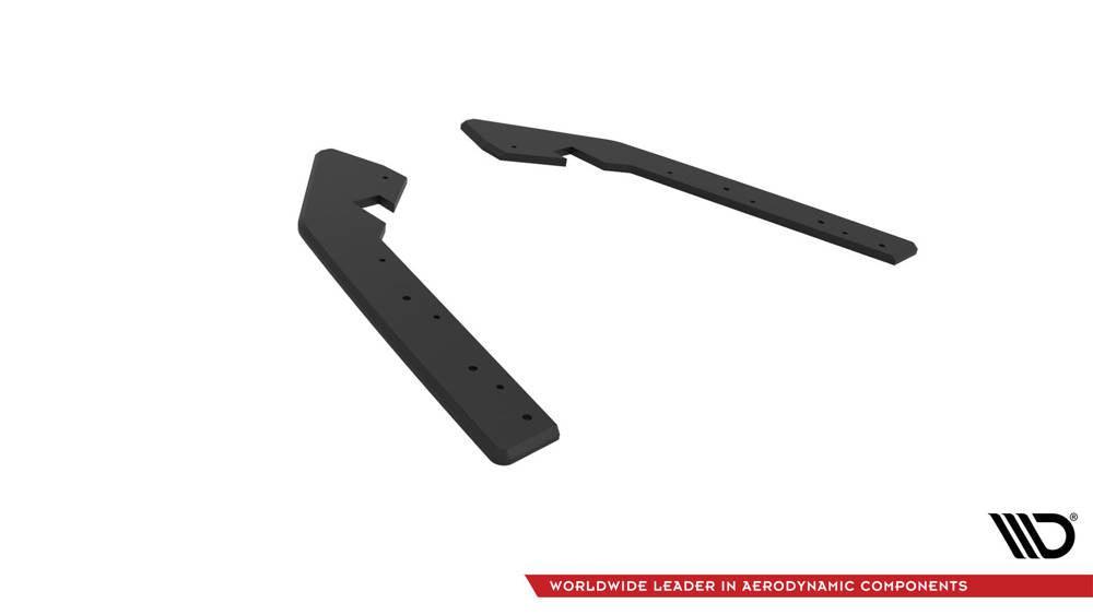 Seitliche Heck Diffusor Erweiterung Street Pro für BMW 2 Coupe G42 von Maxton Design