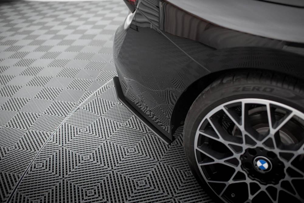 Seitliche Heck Diffusor Erweiterung Street Pro für BMW 2 Coupe G42 von Maxton Design