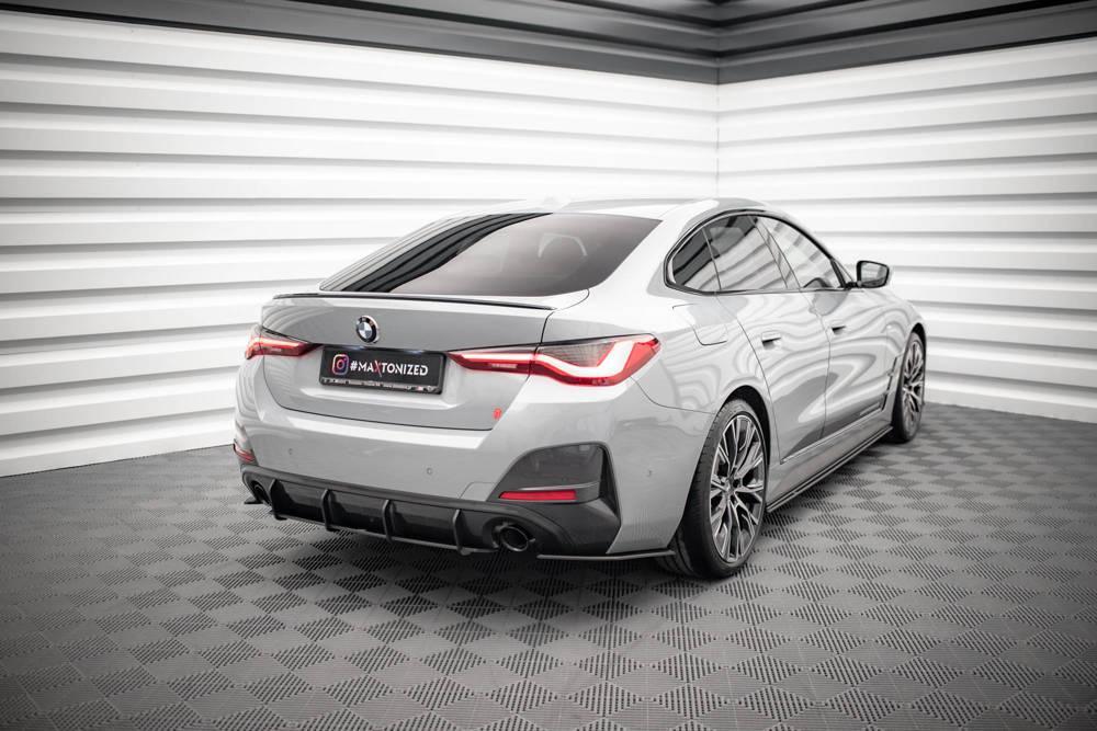Seitliche Heck Diffusor Erweiterung Street Pro für BMW 4er Gran Coupe M-Paket G26 von Maxton Design