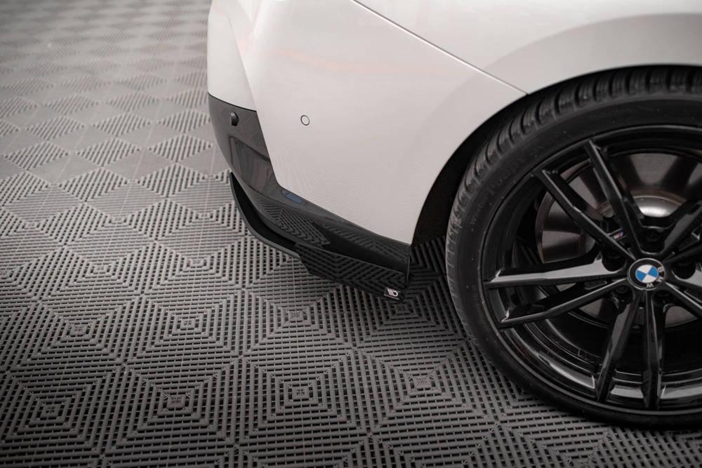 Seitliche Heck Diffusor Erweiterung V.2 für Audi A4 B9 8W S-Line von Maxton Design