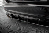 Zentraler Hinterer Splitter für Porsche Panamera E-Hybrid 971 Facelift von Maxton Design