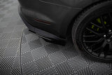 Seitliche Heck Diffusor Erweiterung Street Pro mit Flaps für Ford Mustang GT MK6 von Maxton Design