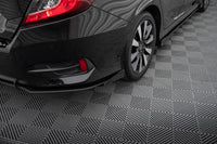Heckdiffusor Street Pro mit Flaps für Honda Civic X von Maxton Design
