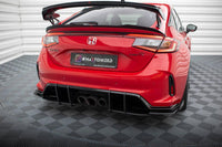 Zentraler Hinterer Splitter mit Flaps für Honda Civic X Sport von Maxton Design