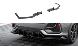 Zentraler Hinterer Splitter Racing V.2 für Honda Civic X Type R von Maxton Design