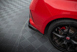 Zentraler Hinterer Splitter mit Flaps für Honda Civic X Sport von Maxton Design