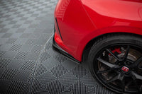 Zentraler Hinterer Splitter mit Flaps für Honda Civic X Sport von Maxton Design