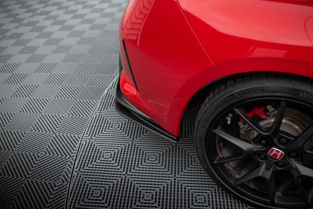Zentraler Hinterer Splitter mit Flaps für Honda Civic X Sport von Maxton Design