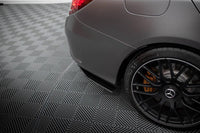 Seitliche Heck Diffusor Erweiterung Street Pro für Mercedes AMG C63 Limousine / Kombi W205 Facelift von Maxton Design