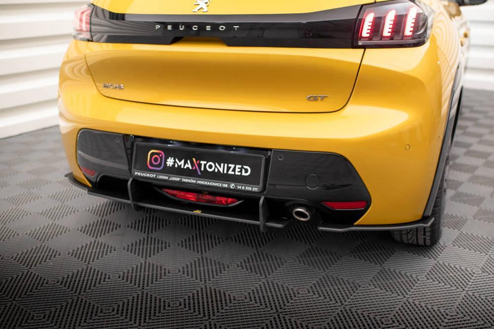 Seitliche Heck Diffusor Erweiterung für Mini Cooper One R56 von Maxton Design