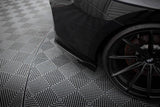 Seitliche Heck Diffusor Erweiterung Street Pro V.1 mit Flaps für BMW M2 G87von Maxton Design