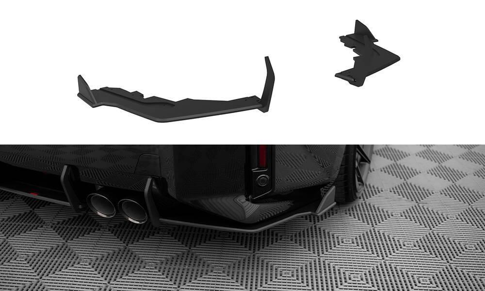 Seitliche Heck Diffusor Erweiterung Street Pro V.2 für BMW M2 G87 von Maxton Design