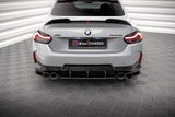 Zentraler Hinterer Splitter für Audi Q3 F3 S-Line von Maxton Design
