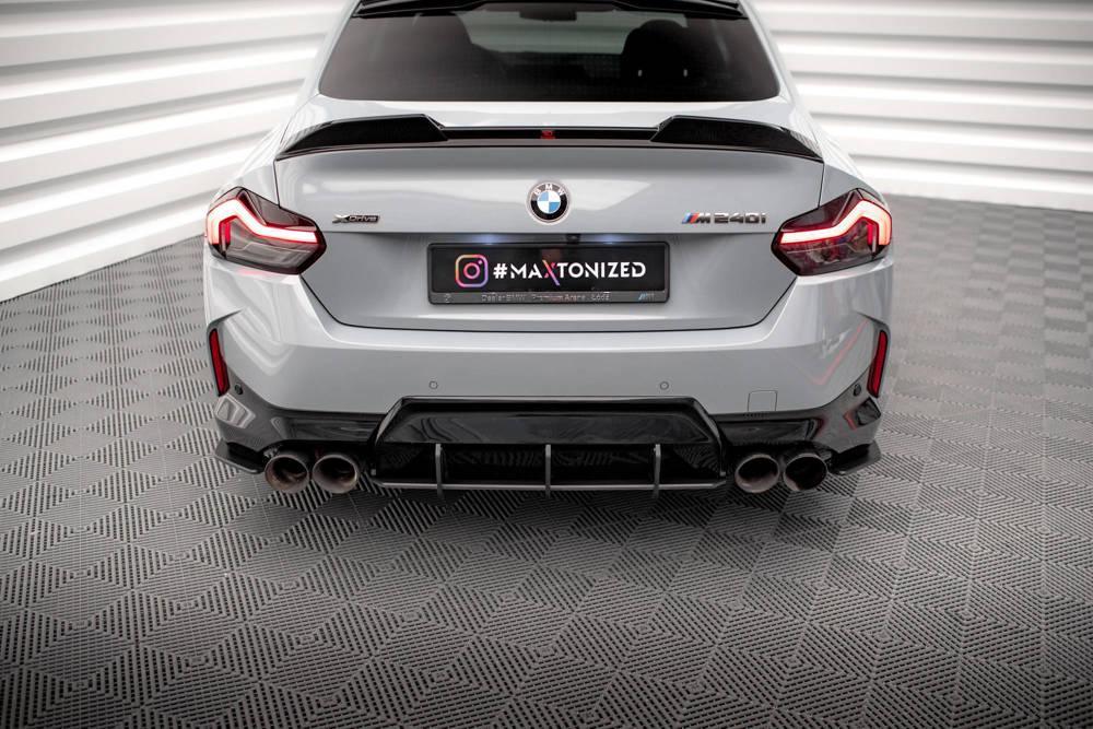 Zentraler Hinterer Splitter für Audi Q3 F3 S-Line von Maxton Design