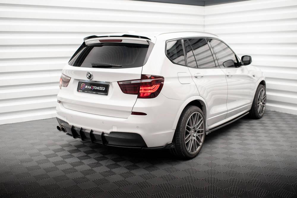 Heckdiffusor Street Pro für BMW X3 F25 M-Paket von Maxton Design