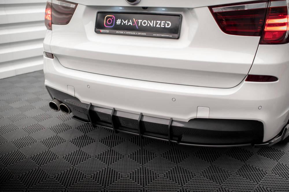 Heckdiffusor Street Pro für BMW X3 F25 M-Paket von Maxton Design