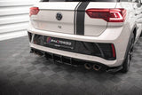 Zentraler Hinterer Splitter für Skoda Karoq Sportline NU7 Facelift von Maxton Design