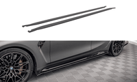 Seitenschweller Erweiterung Street Pro für BMW M3 G80 von Maxton Design