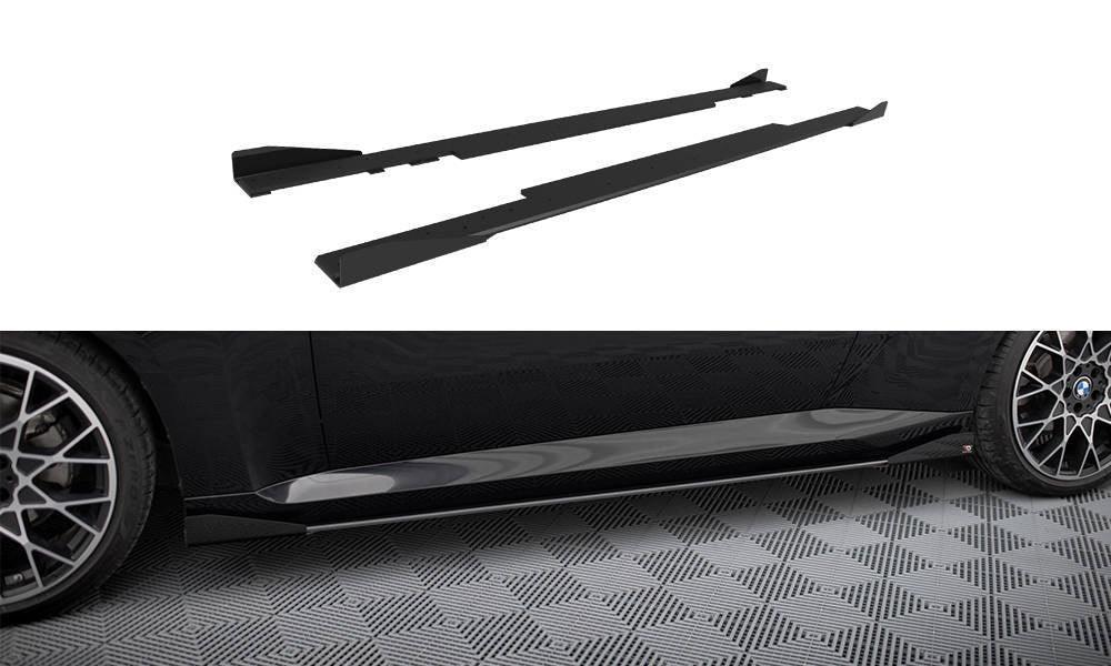 Seitenschweller Erweiterung Street Pro + Flaps für BMW 2 Coupe G42 von Maxton Design