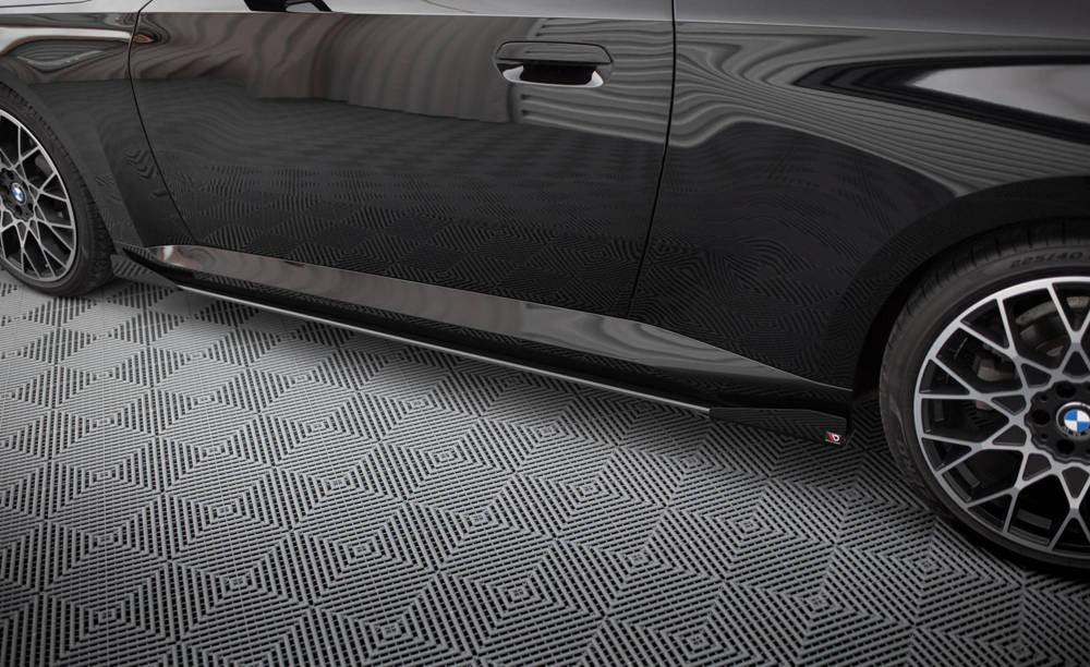 Seitenschweller Erweiterung Street Pro + Flaps für BMW 2 Coupe G42 von Maxton Design