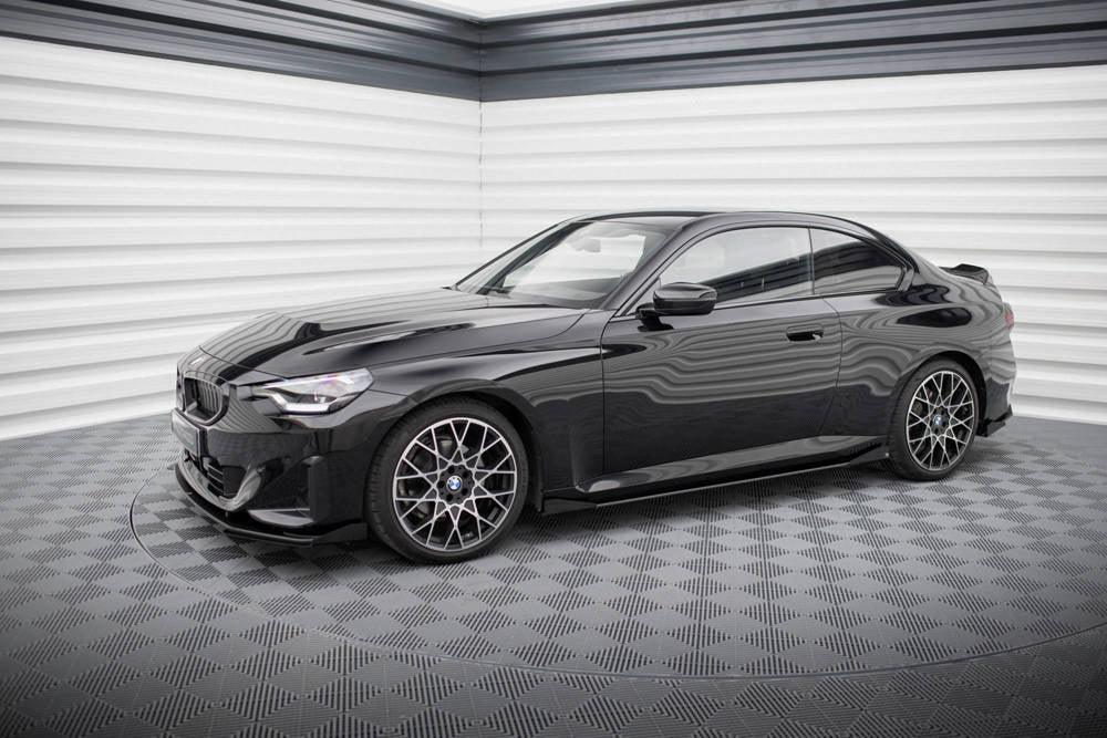 Seitenschweller Erweiterung Street Pro + Flaps für BMW 2 Coupe G42 von Maxton Design