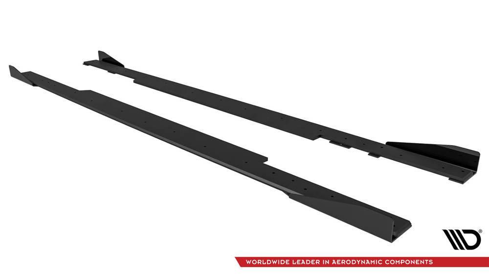 Seitenschweller Erweiterung Street Pro + Flaps für BMW 2 Coupe G42 von Maxton Design