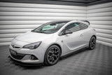 Seitenschweller Erweiterung Street Pro mit Flaps für Opel Astra J GTC OPC-Line von Maxton Design