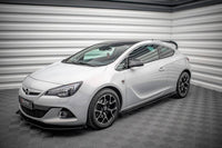 Seitenschweller Erweiterung Street Pro mit Flaps für Opel Astra J GTC OPC-Line von Maxton Design
