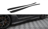 Seitenschweller Erweiterung für Mercedes-Benz C43 AMG Coupe C205 Facelift von Maxton Design