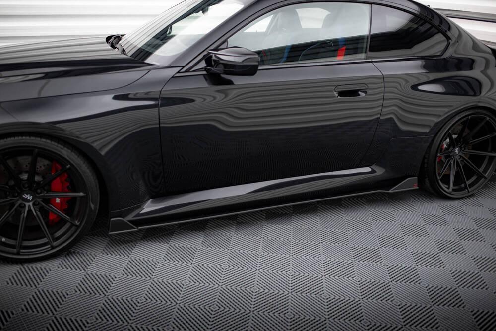 Seitenschweller Erweiterung Street Pro V.2 für BMW M2 G87 von Maxton Design