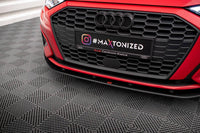 Front Lippe / Front Splitter / Frontansatz für Fiat 500 Abarth Facelift von Maxton Design