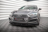Front Lippe / Front Splitter / Frontansatz Street Pro für Audi A5 S-Line / S5 Coupe / Sportback F5 von Maxton Design