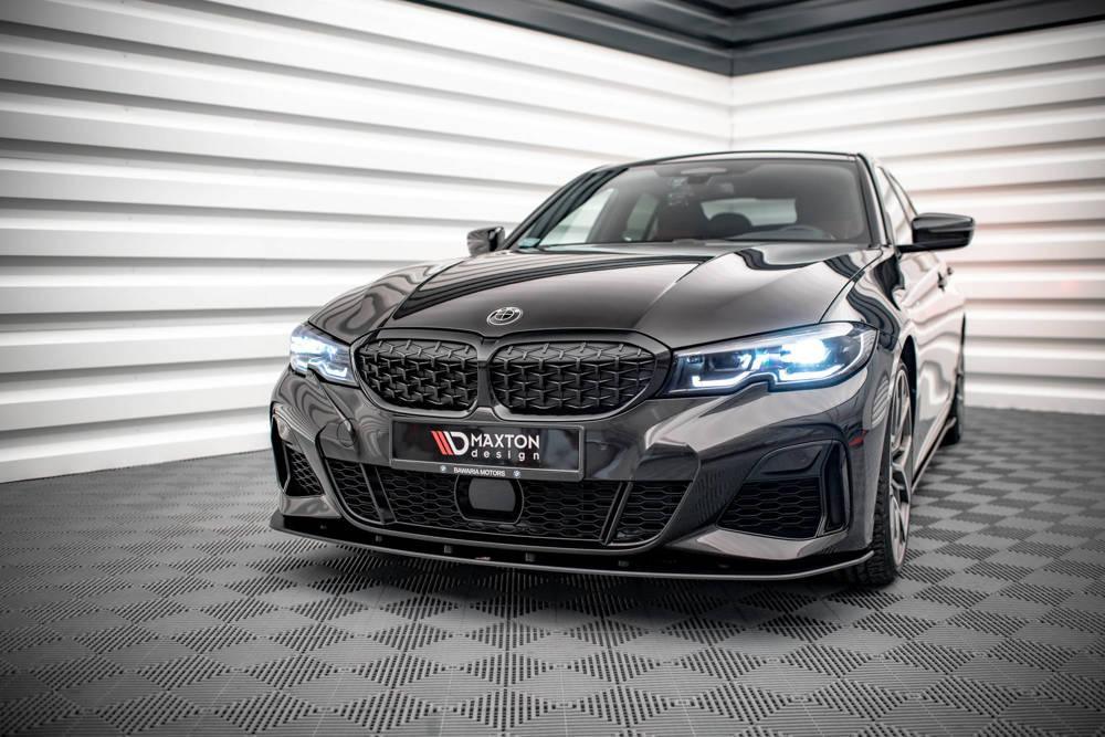 Front Lippe / Front Splitter / Frontansatz Street Pro für BMW 3er G20 / G21 M-Paket von Maxton Design