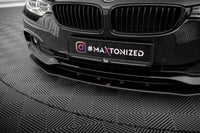 Front Lippe / Front Splitter / Frontansatz V.2 für Audi S6 / A6 S-Line C7 Facelift von Maxton Design