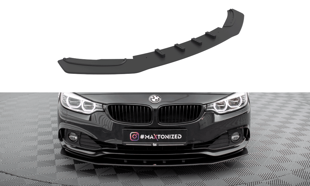 Front Lippe / Front Splitter / Frontansatz V.2 für Audi S6 / A6 S-Line C7 Facelift von Maxton Design
