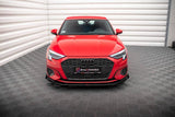 Front Lippe / Front Splitter / Frontansatz Street Pro mit Flaps für Audi A3 8Y von Maxton Design