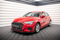 Front Lippe / Front Splitter / Frontansatz Street Pro mit Flaps für Audi A3 8Y von Maxton Design