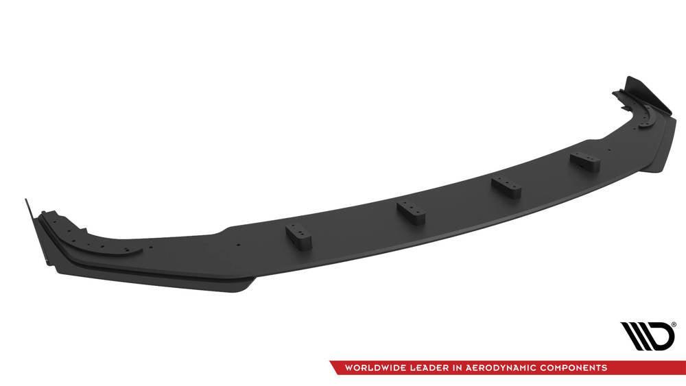 Front Lippe / Front Splitter / Frontansatz Street Pro + Flaps für BMW 2 Coupe G42 von Maxton Design