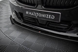 Front Lippe / Front Splitter / Frontansatz Street Pro + Flaps für BMW 2 Coupe G42 von Maxton Design