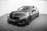 Front Lippe / Front Splitter / Frontansatz V.2 für Audi S6 / A6 S-Line C7 Facelift von Maxton Design