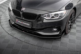 Front Lippe / Front Splitter / Frontansatz V.2 für Audi S6 / A6 S-Line C7 Facelift von Maxton Design