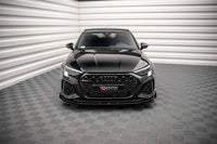 Street Pro Front Splitter V.1 + Flaps für Audi RS3 Sportback 8Y von Maxton Design