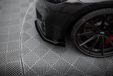 Front Lippe / Front Splitter / Frontansatz Street Pro V.1 mit Flaps für BMW M2 G87 von Maxton Design