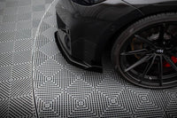Front Lippe / Front Splitter / Frontansatz Street Pro V.1 mit Flaps für BMW M2 G87 von Maxton Design