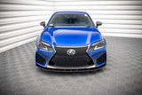 Front Lippe / Front Splitter / Frontansatz Street Pro für Lexus GS F MK4 Facelift von Maxton Design