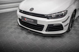 Front Lippe / Front Splitter / Frontansatz V.2 für Renault Clio RS-Line MK5 von Maxton Design