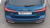 Zentraler Hinterer Splitter für Audi A6 Avant C8 S-Line von Maxton Design