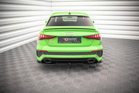 Zentraler Hinterer Splitter für Audi RS3 8Y Limousine von Maxton Design
