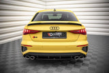 Zentraler hinterer Splitter für Audi S3 Sedan 8Y von Maxton Design