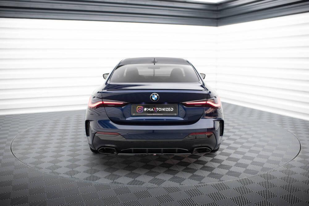 Zentraler Hinterer Splitter für BMW 4er G22 M440i von Maxton Design